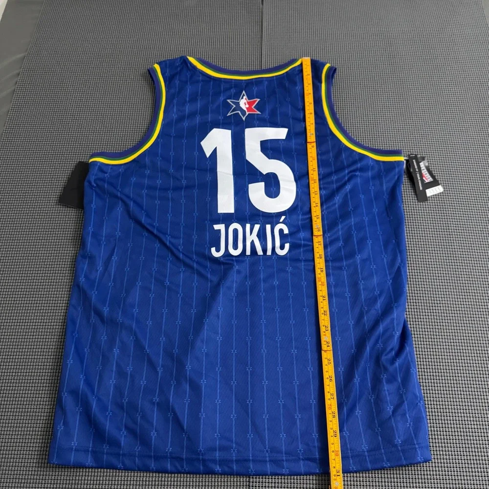 Jordan Nikola Jokic 15 2020 NBA All-Star Chicago Blue Swingman XL NWT